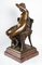 19th Century Nude on the Chair Bronze, Image 3