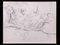 Giselle Halff, Cats, Original Pencil Drawing, 1965 1