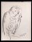 Giselle Halff, Bird, disegno originale a carboncino, 1959, Immagine 1