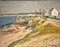 Pierre Alexis Lesage, Breton Landscape, años 20, óleo sobre lienzo, enmarcado, Imagen 2