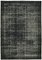 Large Black Overdyed Area Rug, Image 1