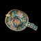 Large Silver Ladle with Stained Glass Enamel by P. Ovchinnikov, Moscow, 1900s, Image 10