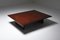 Stained Oak and Bamboo Coffee Table by Axel Vervoordt, 1980s, Image 2