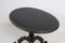 Tavolino antico svedese nero con ripiano inclinabile, Immagine 6