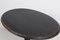 Small Antique Swedish Black Table with Tilt Top 7