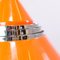 Vintage Space Age UFO Pendant Lamp in Orange by Alfred Kalthoff for Staff Light 5