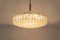 Large Ice Glass Tubes Chandelier from Doria, 1960s 11