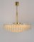 Large Ice Glass Tubes Chandelier from Doria, 1960s, Image 7