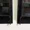 Italian Postmodern Black Lacquered Bookcases in Solid Wood, 1980s, Set of 2 11