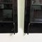 Italian Postmodern Black Lacquered Bookcases in Solid Wood, 1980s, Set of 2, Image 11