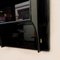 Italian Postmodern Black Lacquered Bookcases in Solid Wood, 1980s, Set of 2 10
