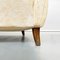 Italienisches Mid-Century Modernes Beiges Sofa aus Holz, 1960er 17