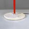 Italian Modern Adjustable Floor Lamp in Red and Chromed Metal with Marble Base by Goffredo Reggiani, 1970 18