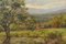 Landscape With Trees, 20th-Century, Oil on Board, Framed 4