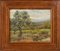 Landscape With Trees, 20th-Century, Oil on Board, Framed, Image 2