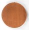 Mid-Century Italian Round Teak Wood Framed Wall Mirror from Stildomus, 1960s, Image 9