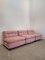 Italian Pink Modular Amanta Sofa with Coffee Table by Mario Bellini for C&B Italia, 1970s, Set of 5 5