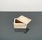 Italienische rechteckige dekorative Box aus Travertin und Kork von Marble Art, 1970er 7