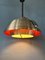 Lámpara colgante era espacial de Lakro Amstelveen, años 70, Imagen 7