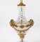Lampade da tavolo antiche in bronzo e vetro di Baccarat, Francia, set di 2, Immagine 5