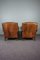 Armchairs in Sheep Leather, Set of 2 4