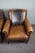 Armchairs in Sheep Leather, Set of 2 10