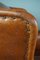 Lounge Chair in Patinated Sheep Leather, Image 9