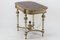 Antique Swedish Gustavian White & Gold Decorative Table, 1800s 3