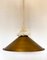 Vintage Brass Pendant Light, 1970s, Image 3