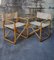 Mid-Century Italian Bamboo Folding Chairs, 1960s, Set of 2 2