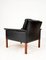 Mid-Century Black Leather Lounge Chairs Model 500 by Hans Olsen for Cs Møbler, 1960s, Set of 2 13