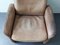 Swiss DS-50 Thick Leather Lounge Chair from De Sede, 1970s 8