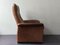 Swiss DS-50 Thick Leather Lounge Chair from De Sede, 1970s, Image 5