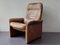 Swiss DS-50 Thick Leather Lounge Chair from De Sede, 1970s 1