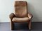Swiss DS-50 Thick Leather Lounge Chair from De Sede, 1970s 3