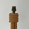Mid-Century French Rope Work Floor Lamp by Adrien Audoux & Frida Minet, Image 7