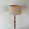 Mid-Century French Rope Work Floor Lamp by Adrien Audoux & Frida Minet 2