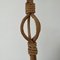 Mid-Century French Rope Work Floor Lamp by Adrien Audoux & Frida Minet 9