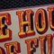 Late 20th Century Fairground Circus Signs, Set of 4 20