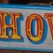 Late 20th Century Fairground Circus Signs, Set of 4 26