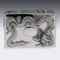 20th Century Chinese Solid Silver Dragon Cigar Box, 1900s 8