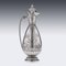 19th Century Victorian Aesthetic Movement Solid Silver Wine Jug, 1878, Image 2