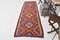 Vintage Turkish Kilim Runner Rug 5