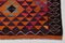 Handwoven Wool Kilim Runner Rug 13