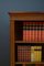 Edwardian Inlaid Mahogany Open Bookcase 10