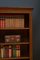 Edwardianisches Offenes Bücherregal aus Mahagoni mit Intarsien 7