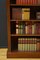 Edwardianisches Offenes Bücherregal aus Mahagoni mit Intarsien 9