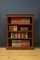 Edwardianisches Offenes Bücherregal aus Mahagoni mit Intarsien 2