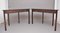 19th Century Mahogany Demi Lune Console Tables, Set of 2, Image 4