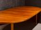 Dänischer Mid-Century Teak Tisch mit 3 Verlängerungen 20